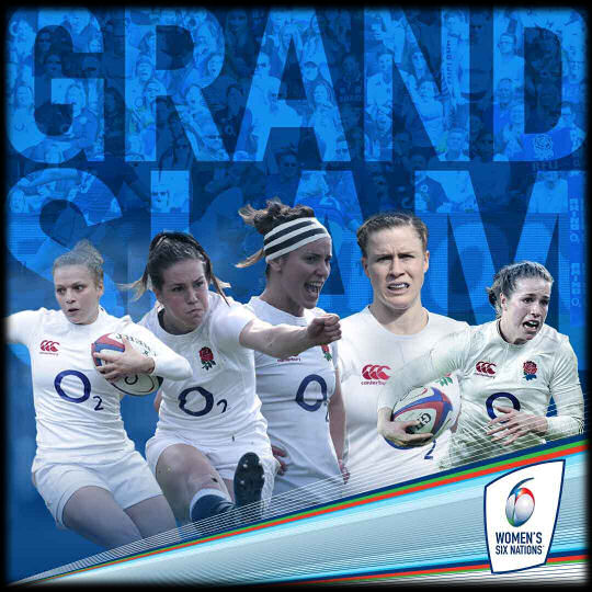England Women Grand Slam Champions 6 Nations 2017